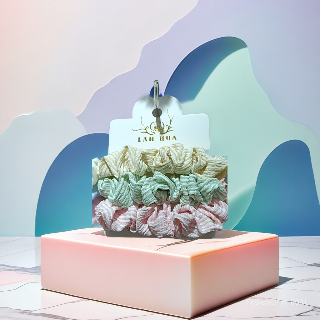 发圈/饰品/大肠发圈/整盒电话线皮筋/发饰产品图