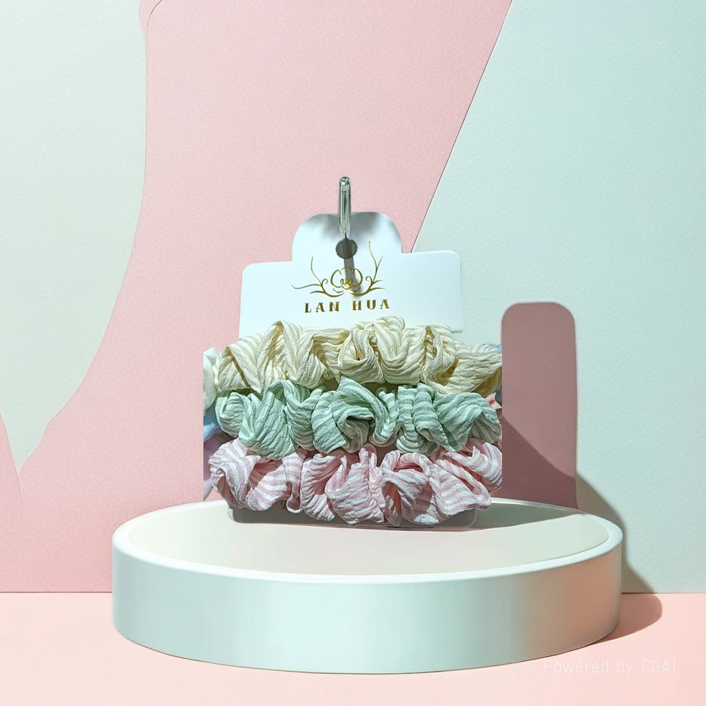 大肠发圈整盒电话线皮筋发饰女款弹性发圈多色可选