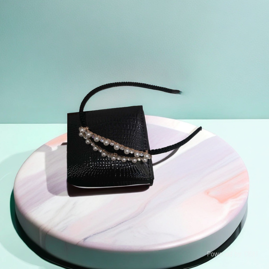 发箍/派对头箍/发箍女士拼接韩版/皮革发箍细/头饰产品图