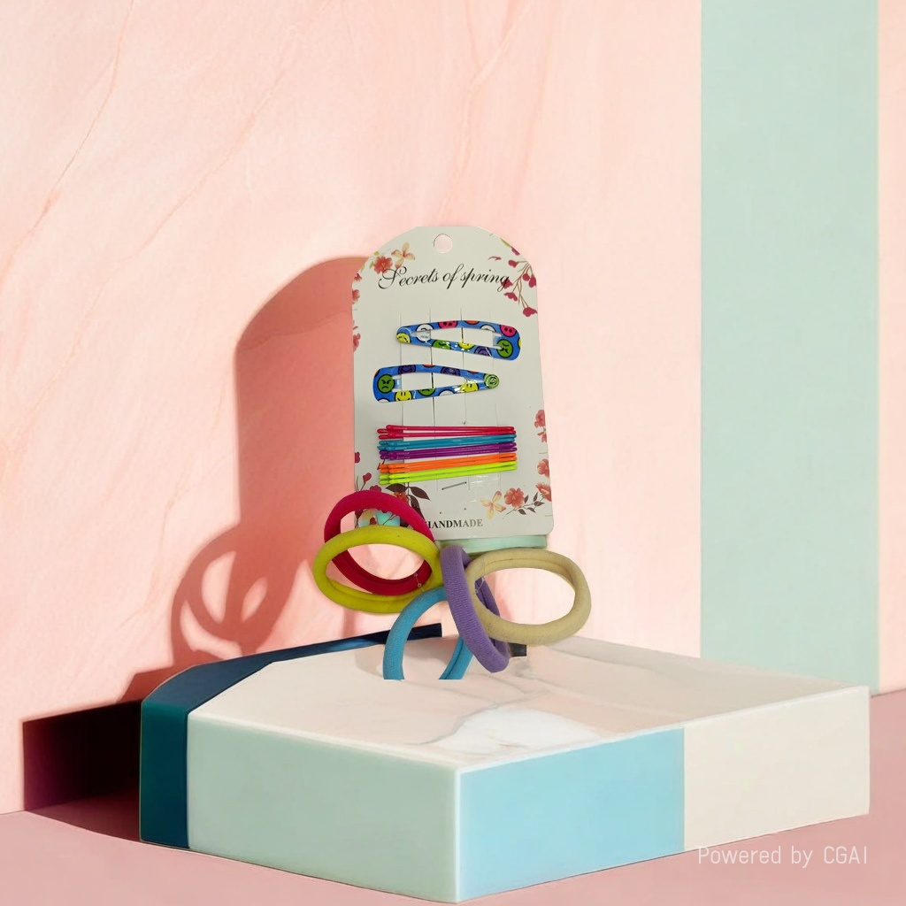 亚克力儿童抓夹发卡发饰可爱时尚造型发夹