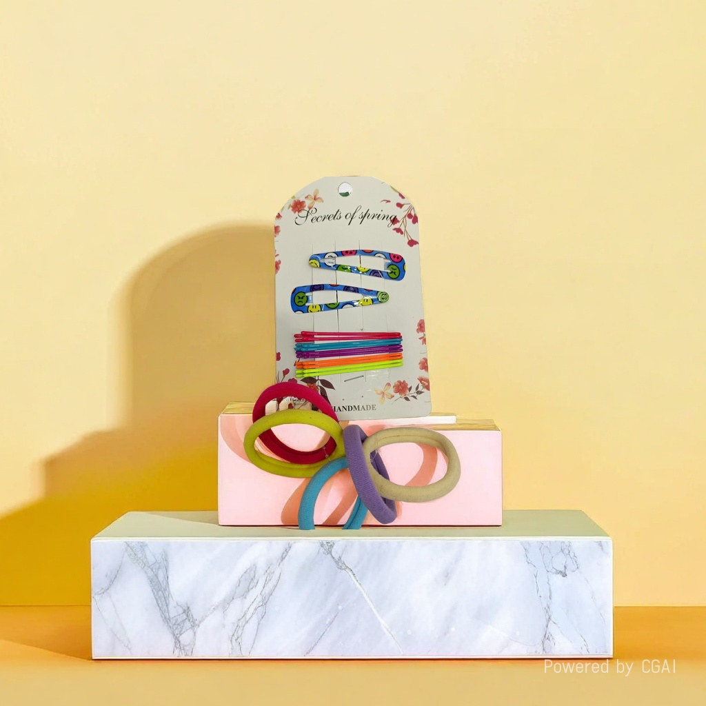 发夹/发饰/发卡/抓夹/亚克力儿童发夹产品图