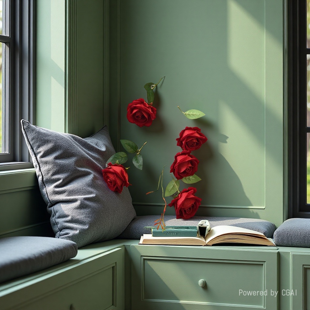 仿真玫瑰钩织花朵假花玫瑰花朵装饰摆件家用摆设钩织仿真花玫瑰花朵假花朵