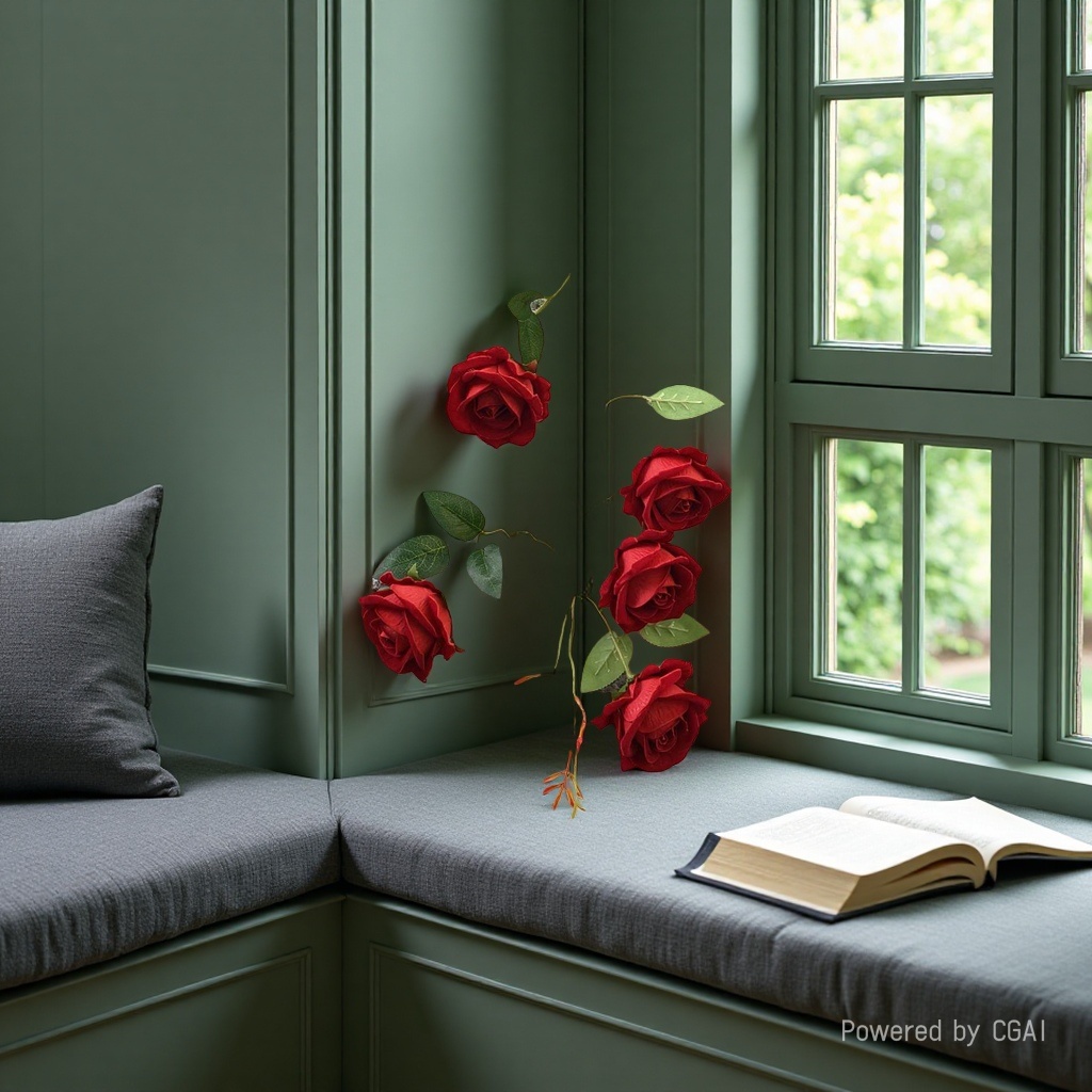 Artificial rose crocheted flowers, artificial rose flower decorative ornaments, home furnishings, crocheted artificial roses, artificial flowers details Picture