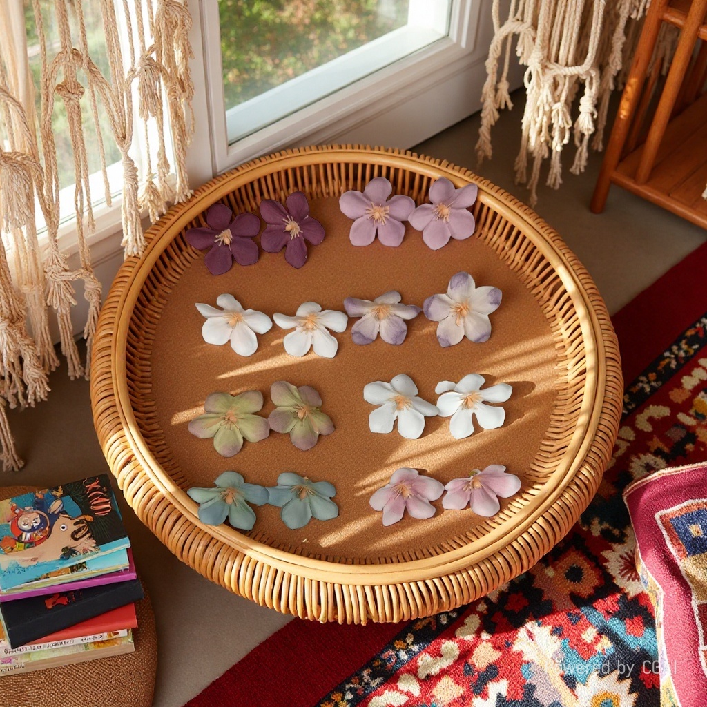 仿真石榴小摆件插花仿真花材料包圣诞花仿真花仿真石榴插花仿真花仿真花材料包假花仿真花串花藤吊假花金色系仿真花多肉