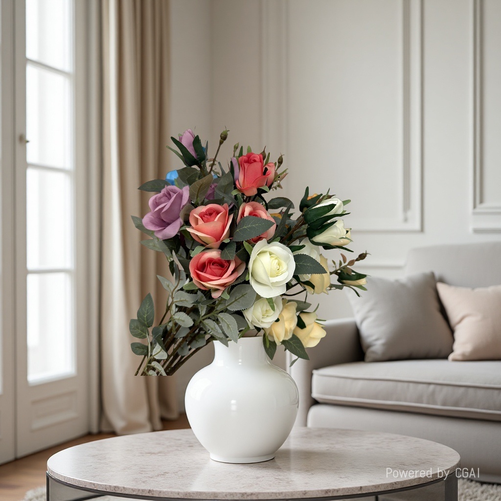 多肉/仿真花/仿真植物/仿真绿植/串花藤吊细节图