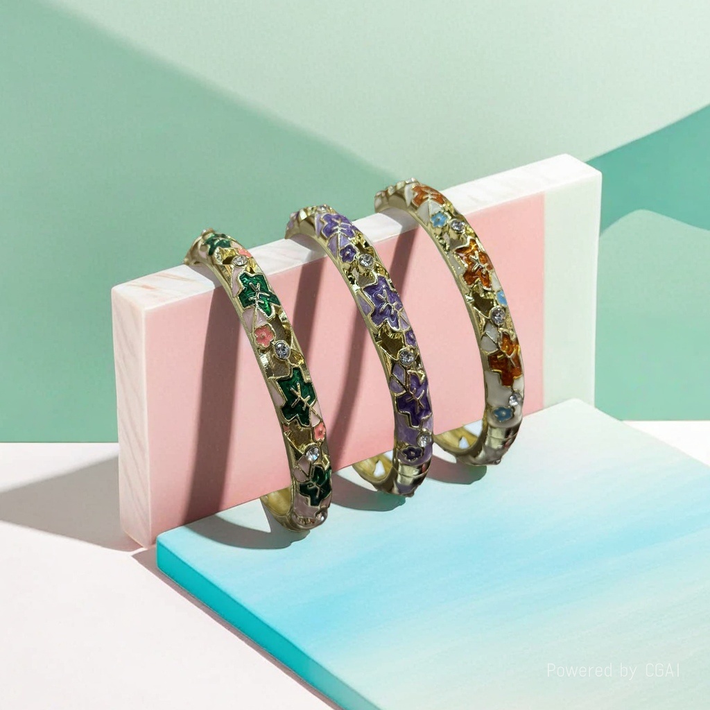 925银镯/手镯/铜微镶手环/银手镯/猫眼手镯产品图