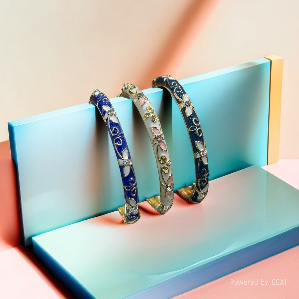 925银猫眼精美手镯铜微镶手环银手镯