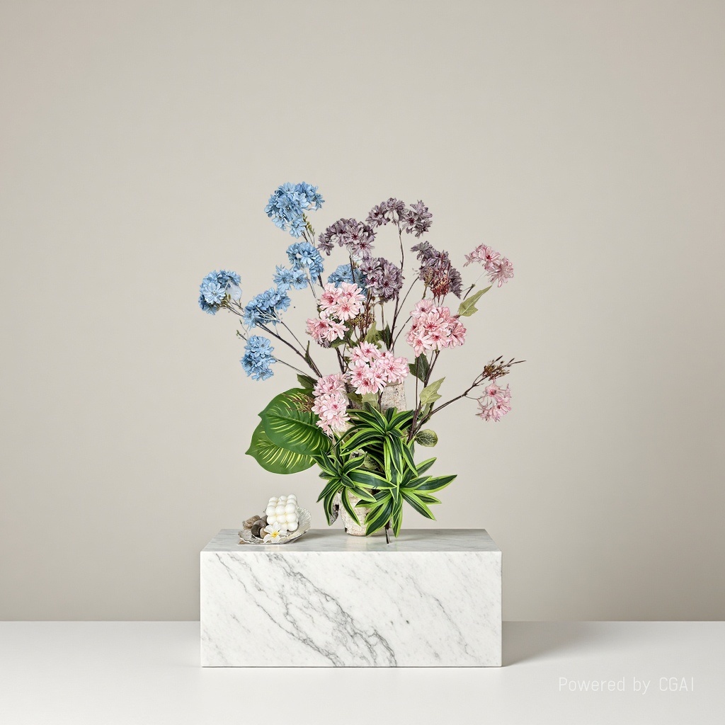 仿真绿植串花藤吊多肉仿真花180g仿真植物家居装饰165956050