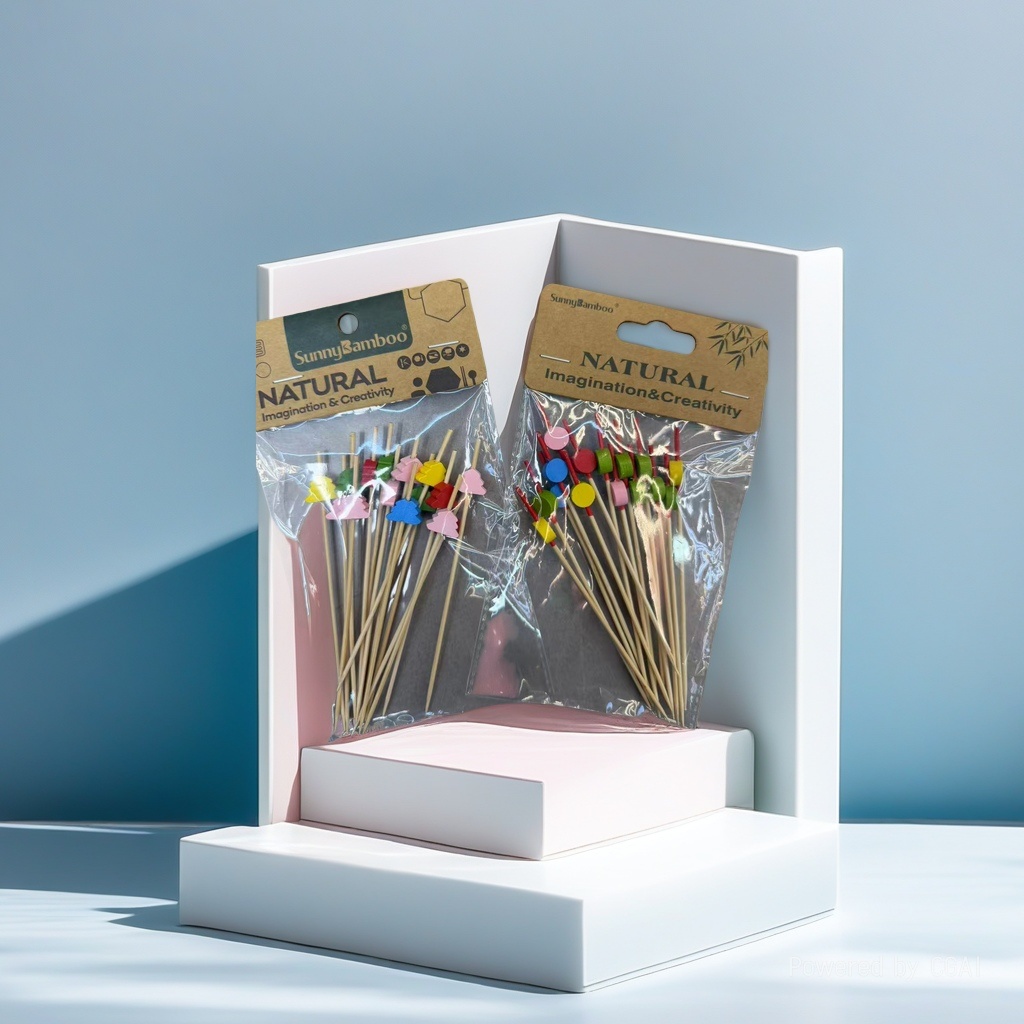 Yiwu Good Goods Disposable fruit picks, toothpicks, sticks, creative, eco-friendly, odorless, new wholesale for foreign trade 210640208 Application Scenario