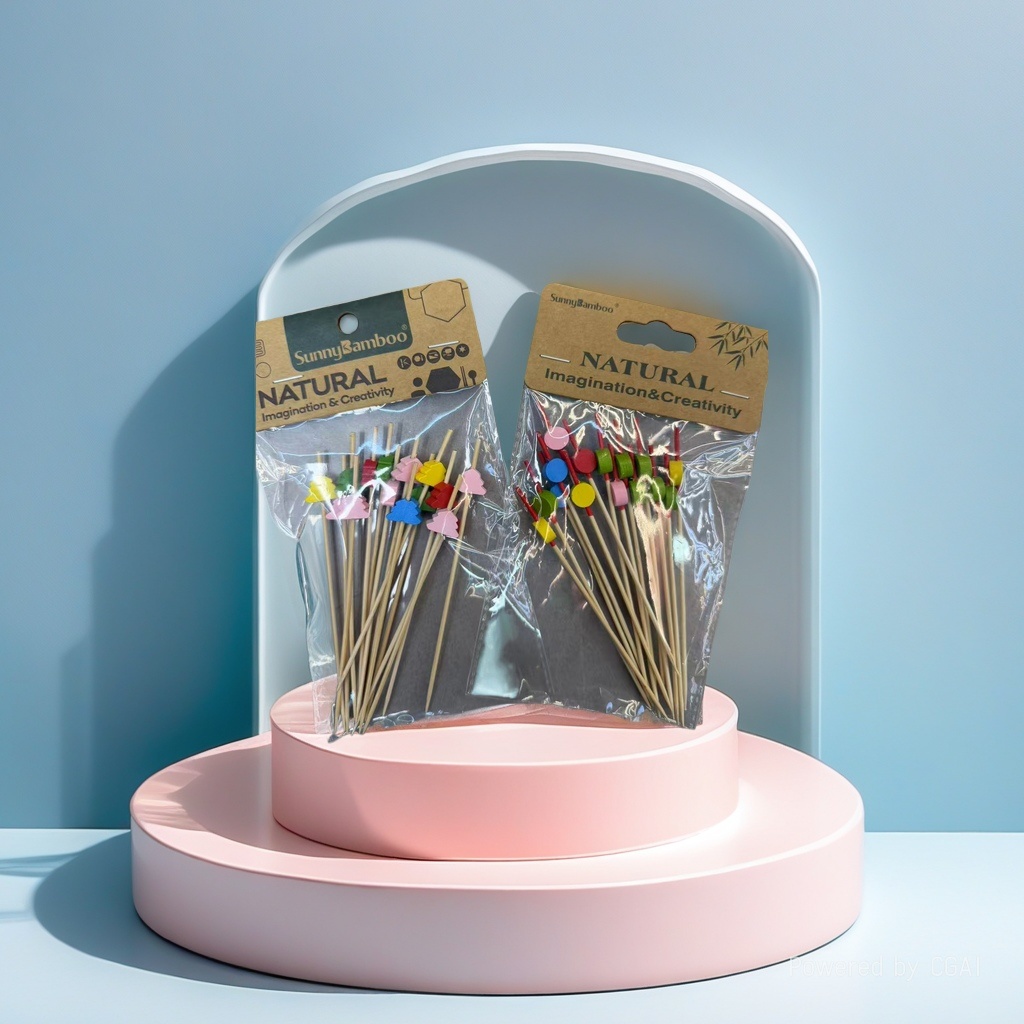Yiwu Good Goods Disposable fruit picks, toothpicks, sticks, creative, eco-friendly, odorless, new wholesale for foreign trade 210640208 details Picture