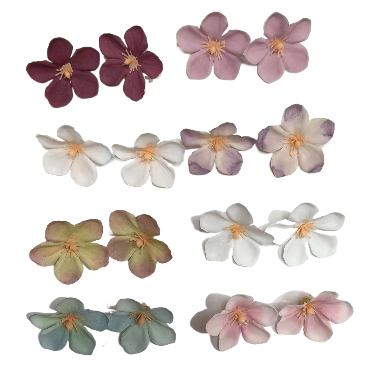 仿真花/串花藤吊/假花/金色系仿真花/多肉白底实物图