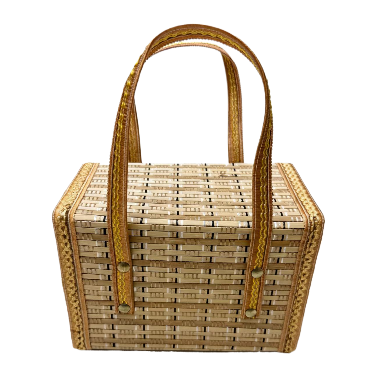 حياكة حقائب يد السيدة من الخيزران Item Picture