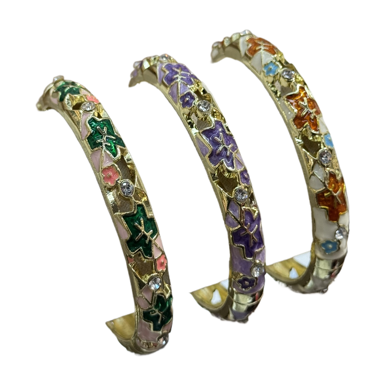 925银镯/手镯/铜微镶手环/银手镯/猫眼手镯白底实物图