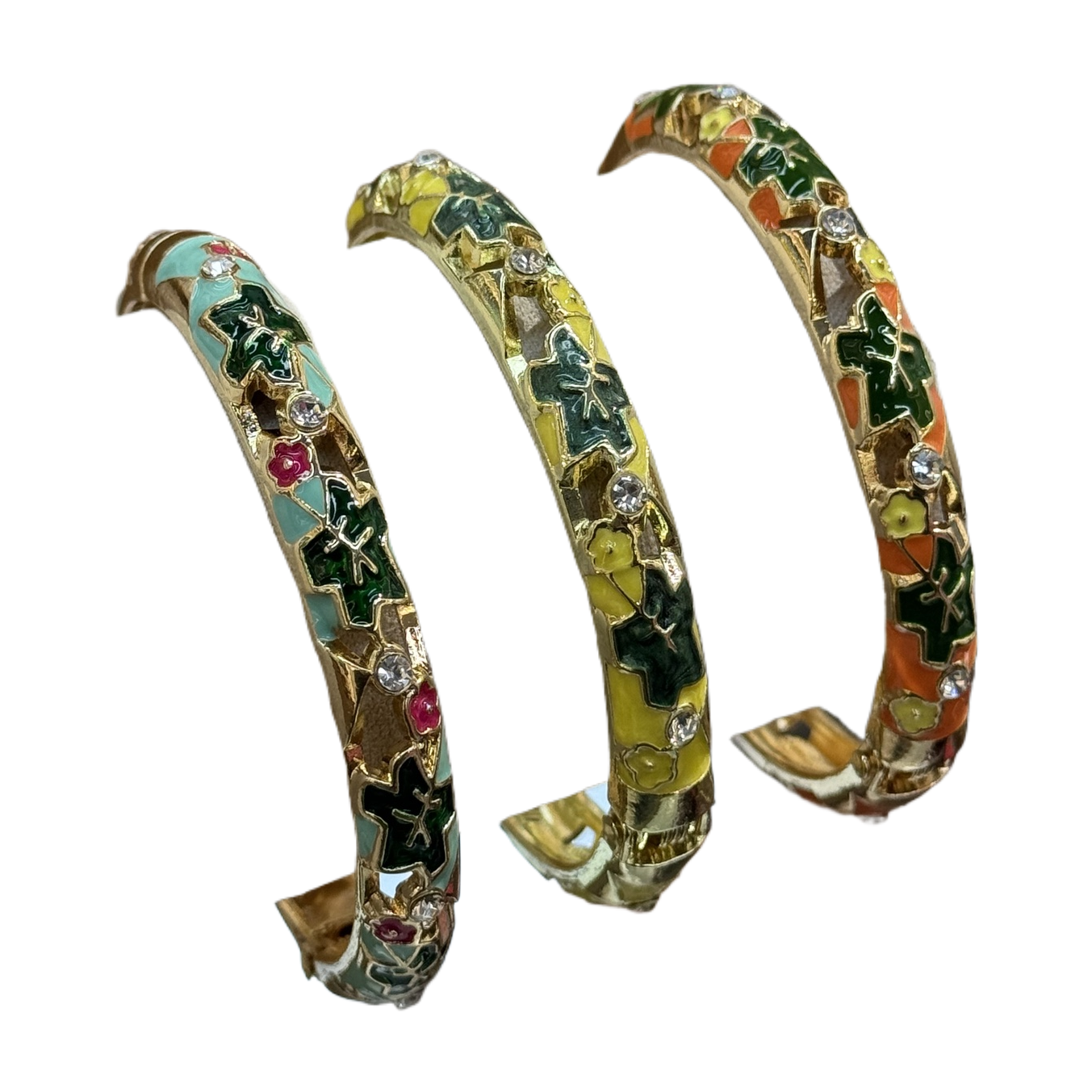 925银镯/手镯/铜微镶手环/银手镯/猫眼手镯白底实物图