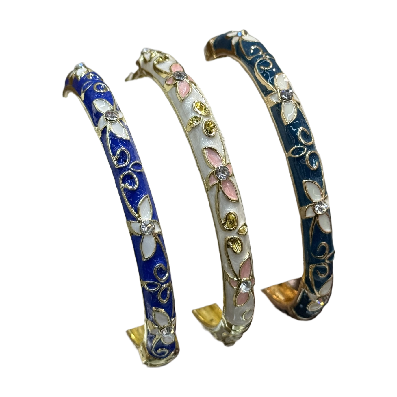 925银镯/手镯/铜微镶手环/银手镯/猫眼手镯白底实物图