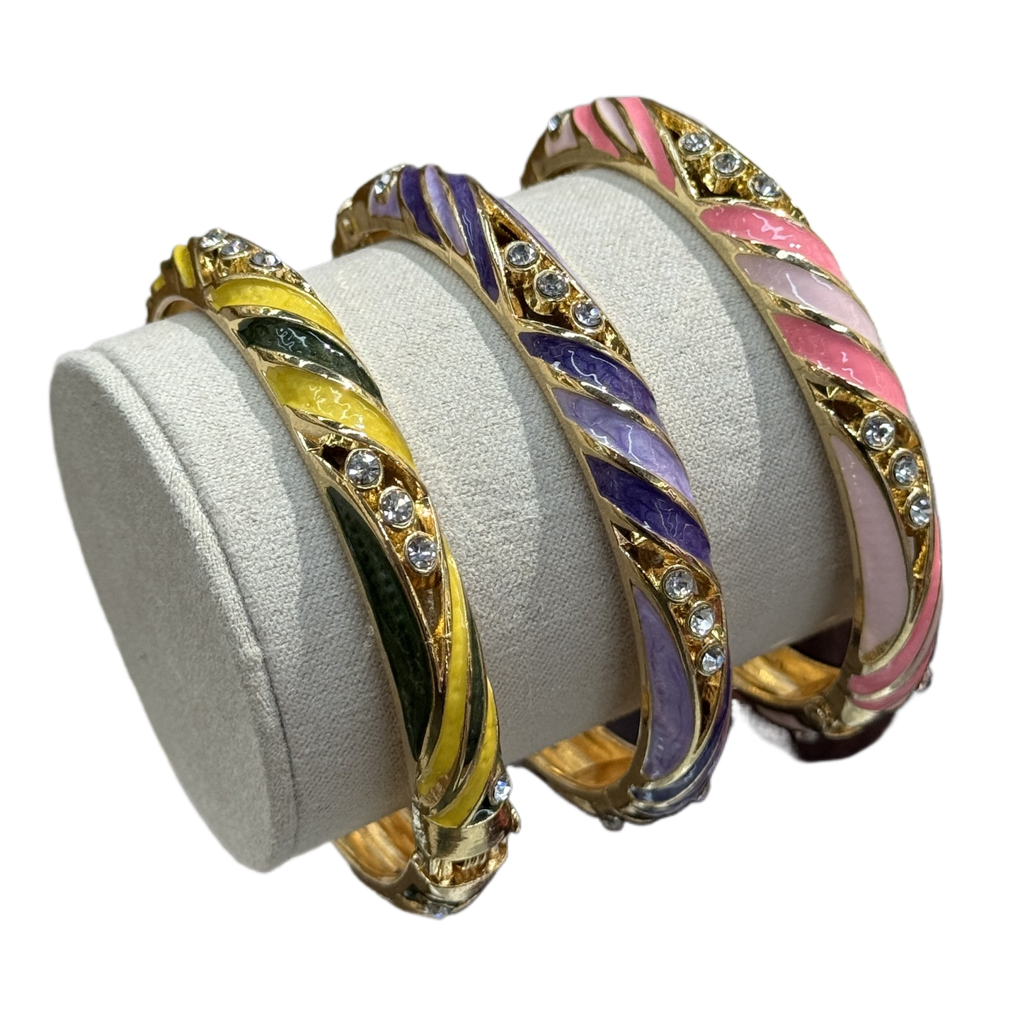 925银镯/手镯/铜微镶手环/银手镯/猫眼手镯白底实物图