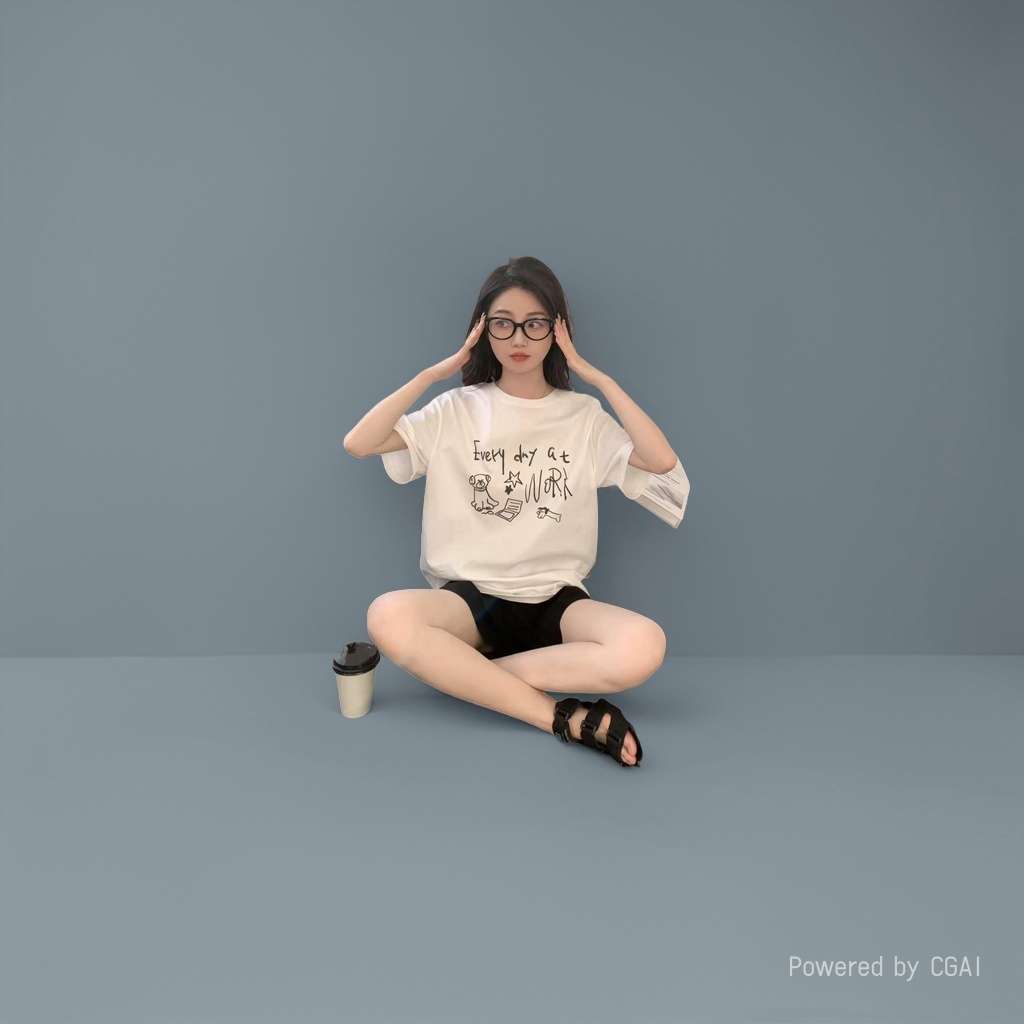 Pure cotton long-sleeved women's base layer and white short-sleeved women's T-shirt are out of stock Item Picture