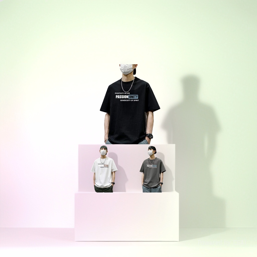 Trendy men's short-sleeved T-shirts, breathable, comfortable and casual clothes. 091548045 details Picture