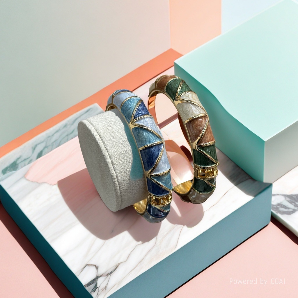 925银猫眼手镯铜微镶设计感时尚饰品094738394