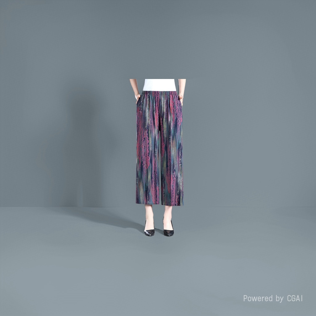 冰丝防晒裤/女夏天黑色裤子/休闲裤女/弯刀姐妹裤/女裤细节图