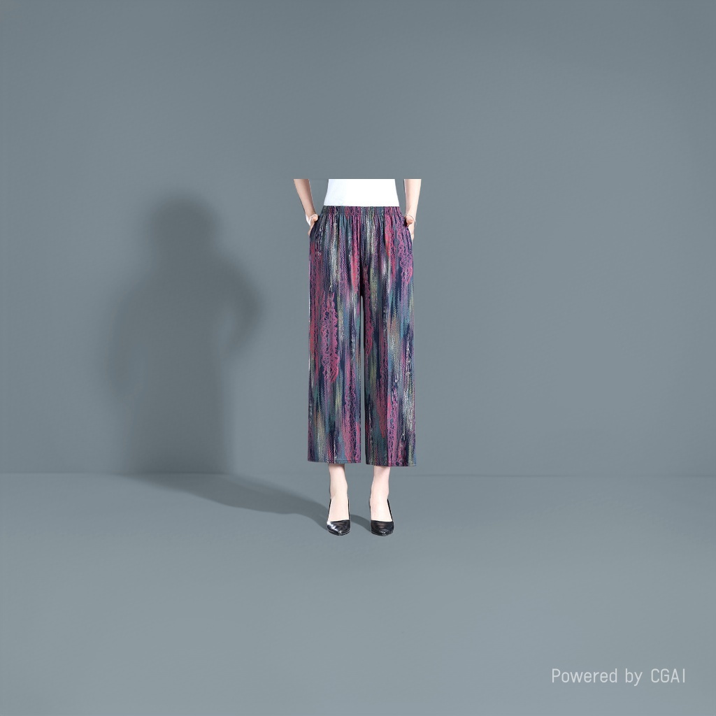 冰丝防晒裤/女夏天黑色裤子/休闲裤女/弯刀姐妹裤/女裤产品图