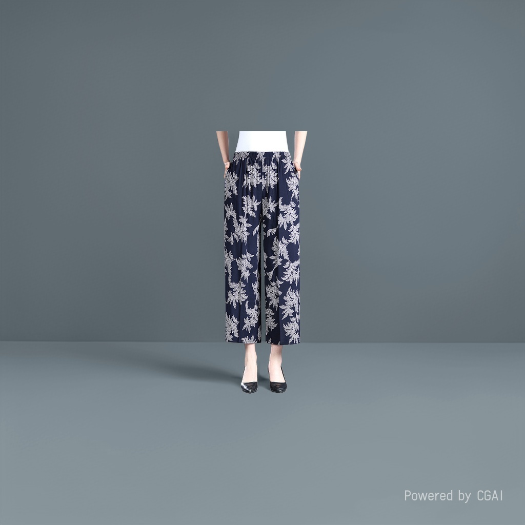 冰丝防晒裤/女夏天黑色裤子/休闲裤女/弯刀姐妹裤/女裤产品图