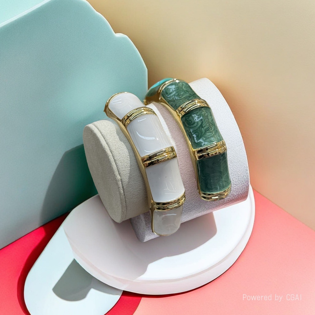 925 Silver Cat's Eye Bracelet Jewelry Copper Micro-inlaid Bracelet Silver Bracelet 095338607 Specification image