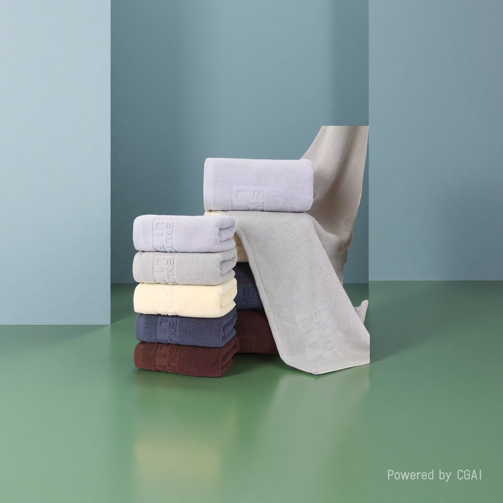 All-cotton soft towels, bath towels, household absorbent towels, skin-friendly, absorbent, fluffy and breathable Application Scenario
