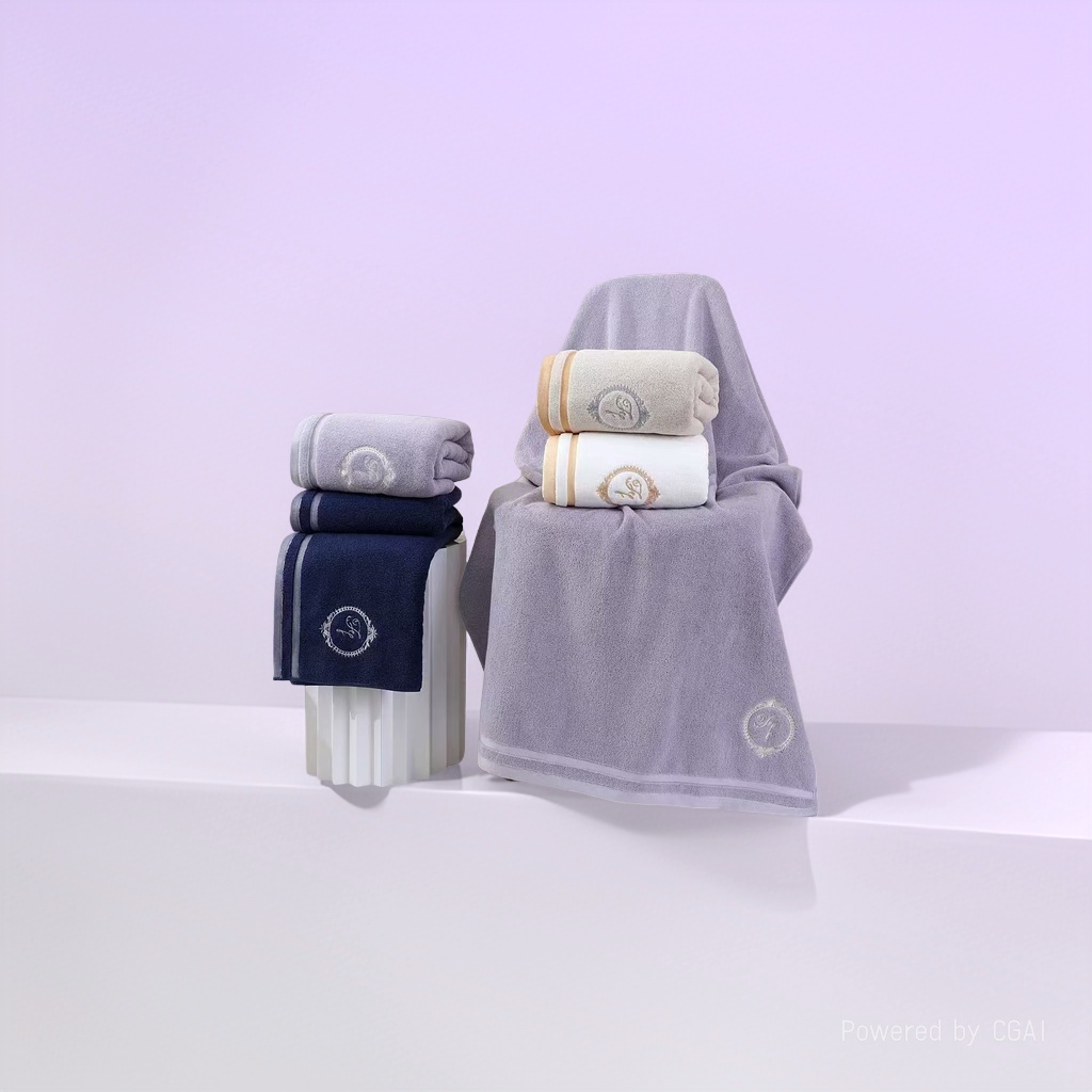 High-end household water-absorbing, non-shedding, pure cotton, enlarged and thickened towel and bath towel for wrapping the whole body and drying the body Application Scenario
