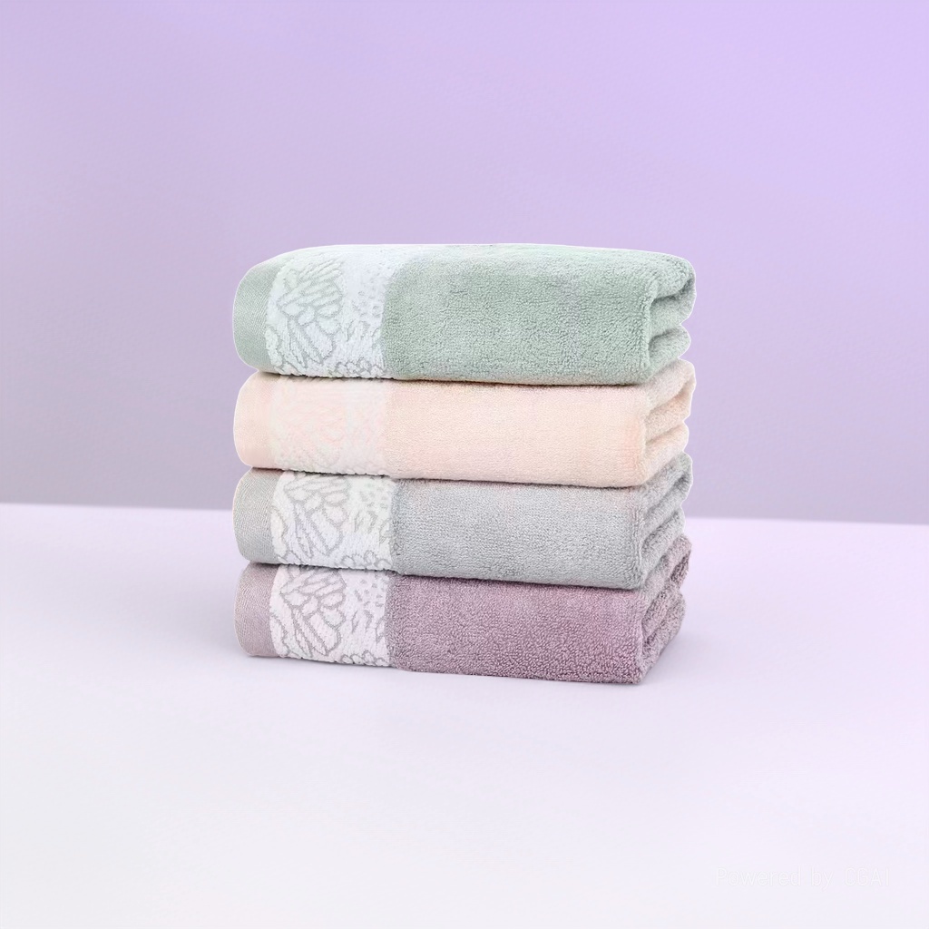 Pure cotton household adult face towels, bath towels, face wiping towels, all-cotton bath towels, water-absorbing and quick-drying towels Specification image