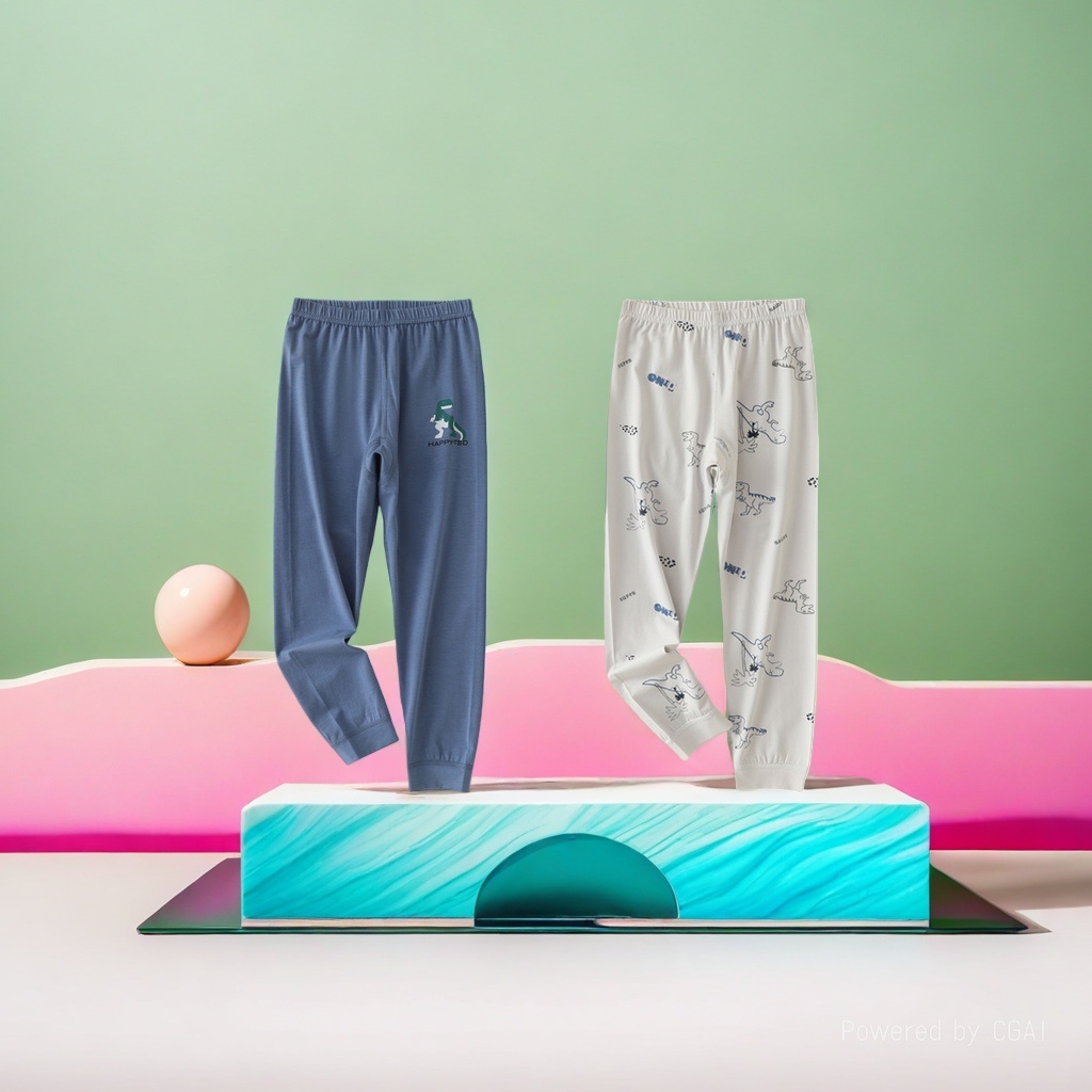 童装/睡衣拉架棉/宝宝睡衣/儿童莫代尔棉家居服/婴幼儿衣服分体产品图