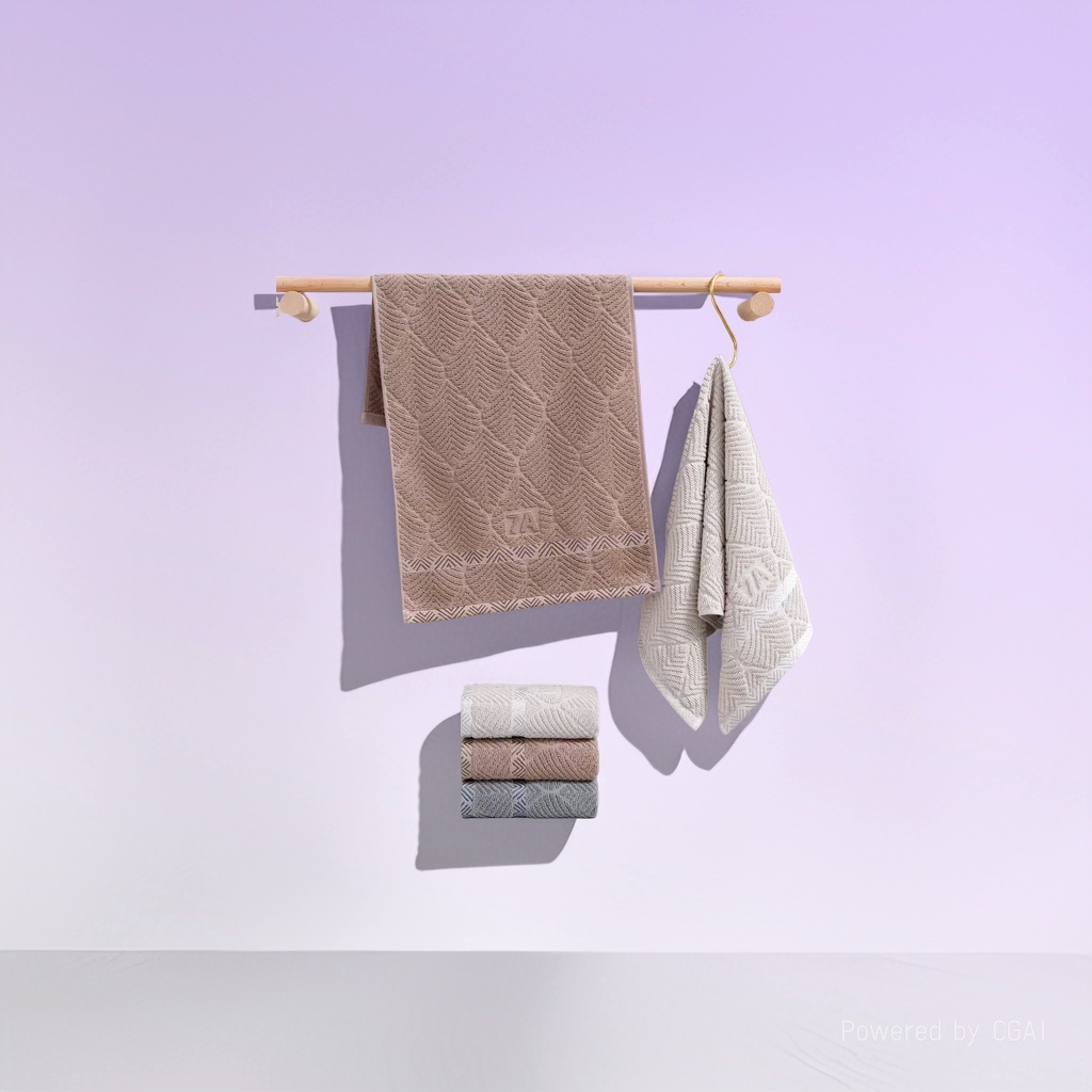 All-cotton towel 30x60cm, soft and absorbent, diamond-shaped leaf towel, breathable, large-sized household face towel Application Scenario