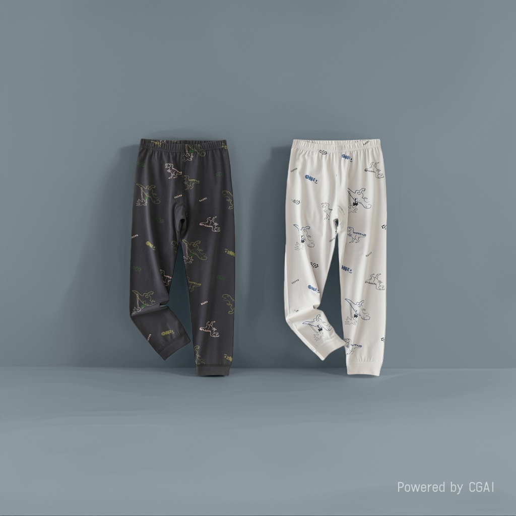 童装/睡衣拉架棉/宝宝睡衣/儿童莫代尔棉家居服/婴幼儿衣服分体产品图