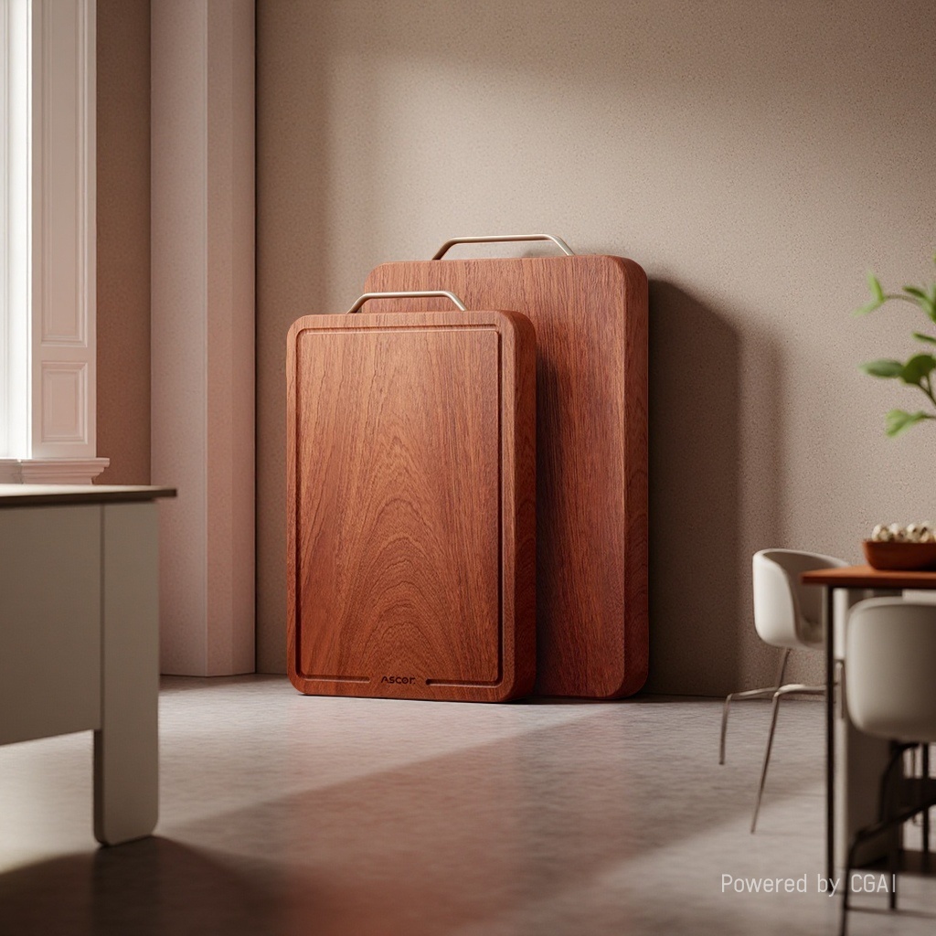 Bamboo and wood cutting boards, plastic kitchen utensils, wooden spatulas, anti-mold, durable, antibacterial and disinfectant Application Scenario
