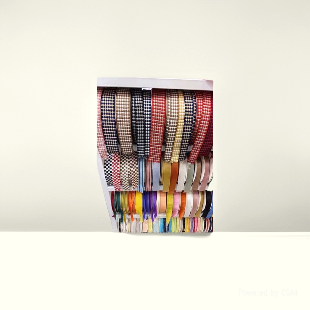 礼品彩带淡金色拉花织带彩条绒布礼盒装饰