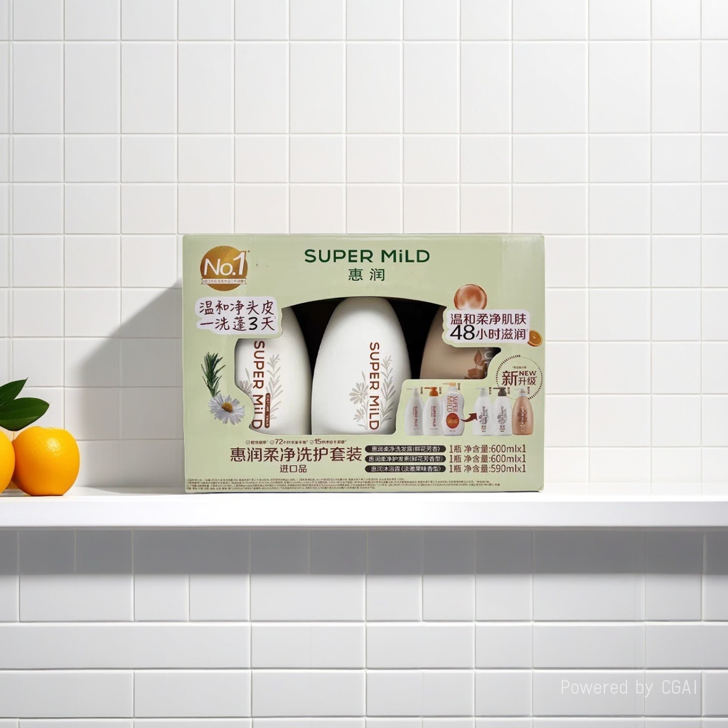 沐浴套装实物图