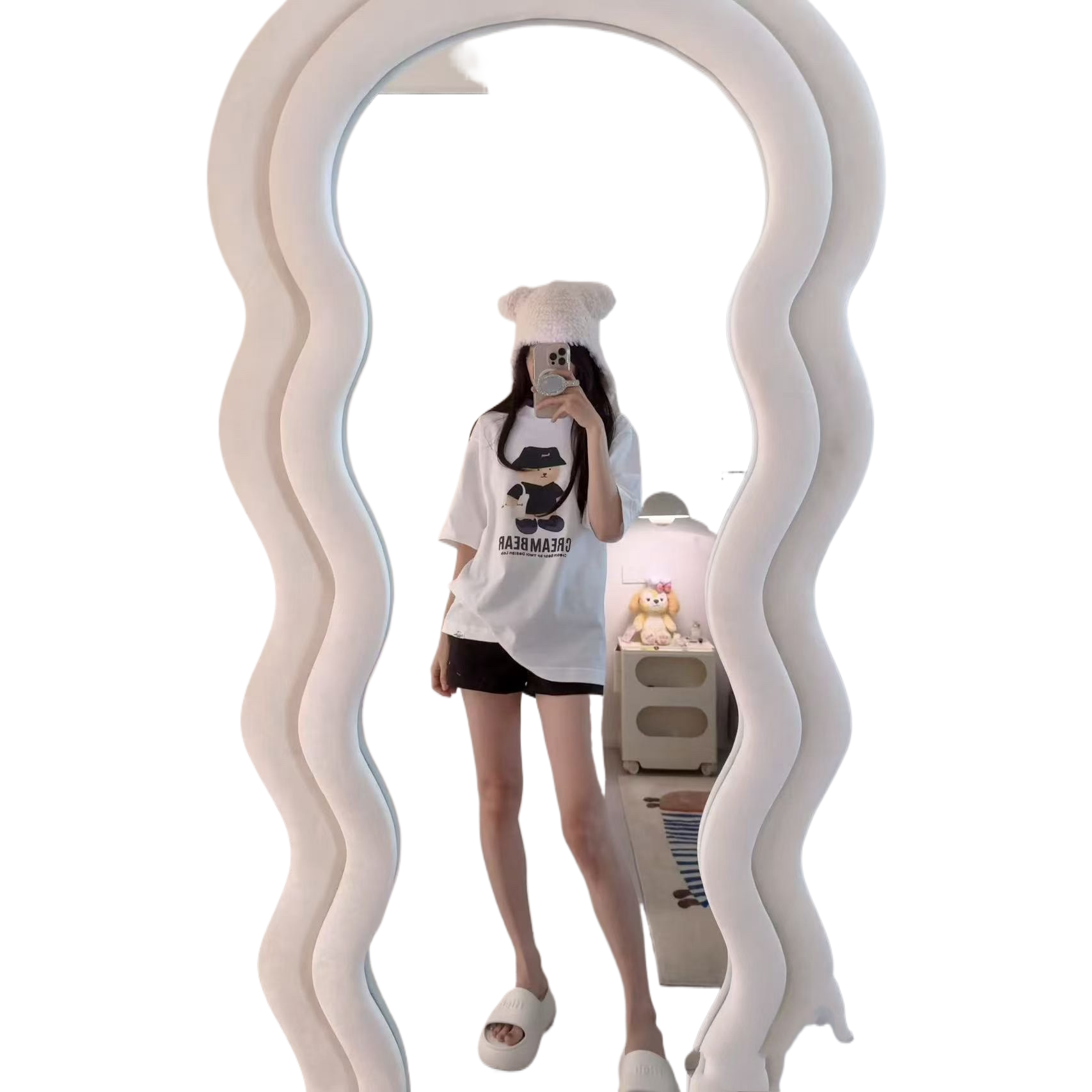 Acrylic soft mirror, dressing mirror, bathroom mirror, bathroom mirror, anti-fog high-definition mirror surface