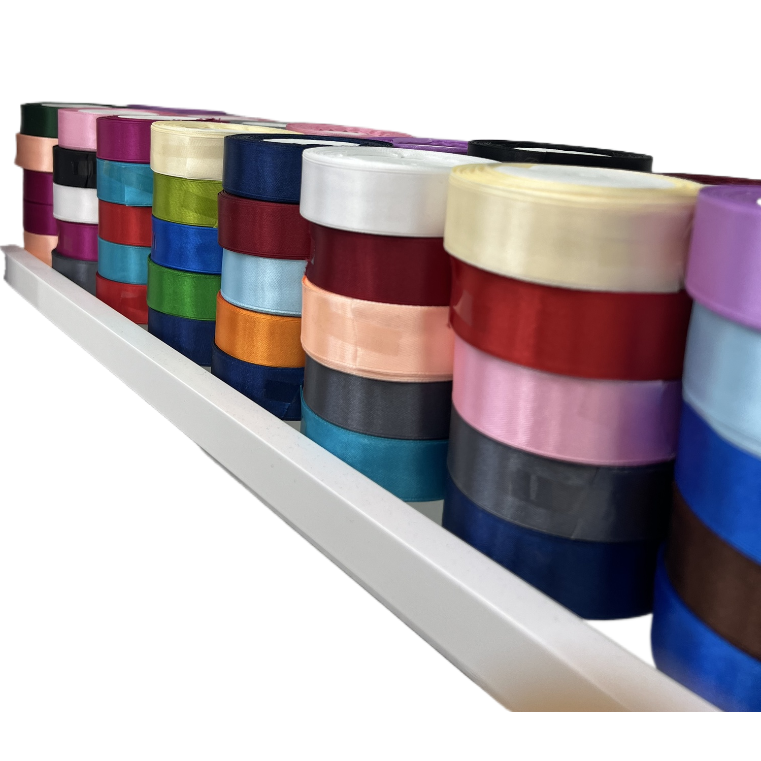 拉花/礼品彩带/织带/礼品彩带淡金色/彩带绒布白底实物图