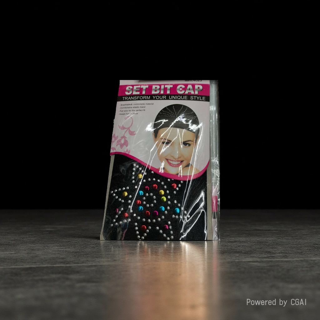 发网女士单面植绒蝴蝶结海绵弹力网