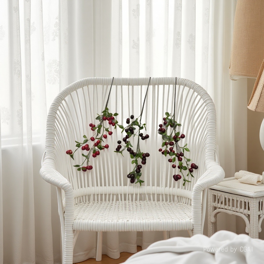 导香棒/仿真水果/痛包配饰/仿真花材料包/仿真石榴细节图