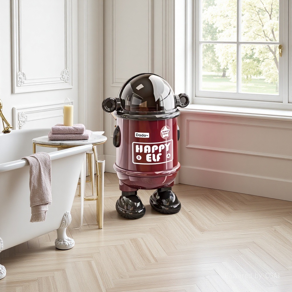 夹缝垃圾桶塑料抱抱桶家用大容量垃圾桶日用百货外贸跨境批发