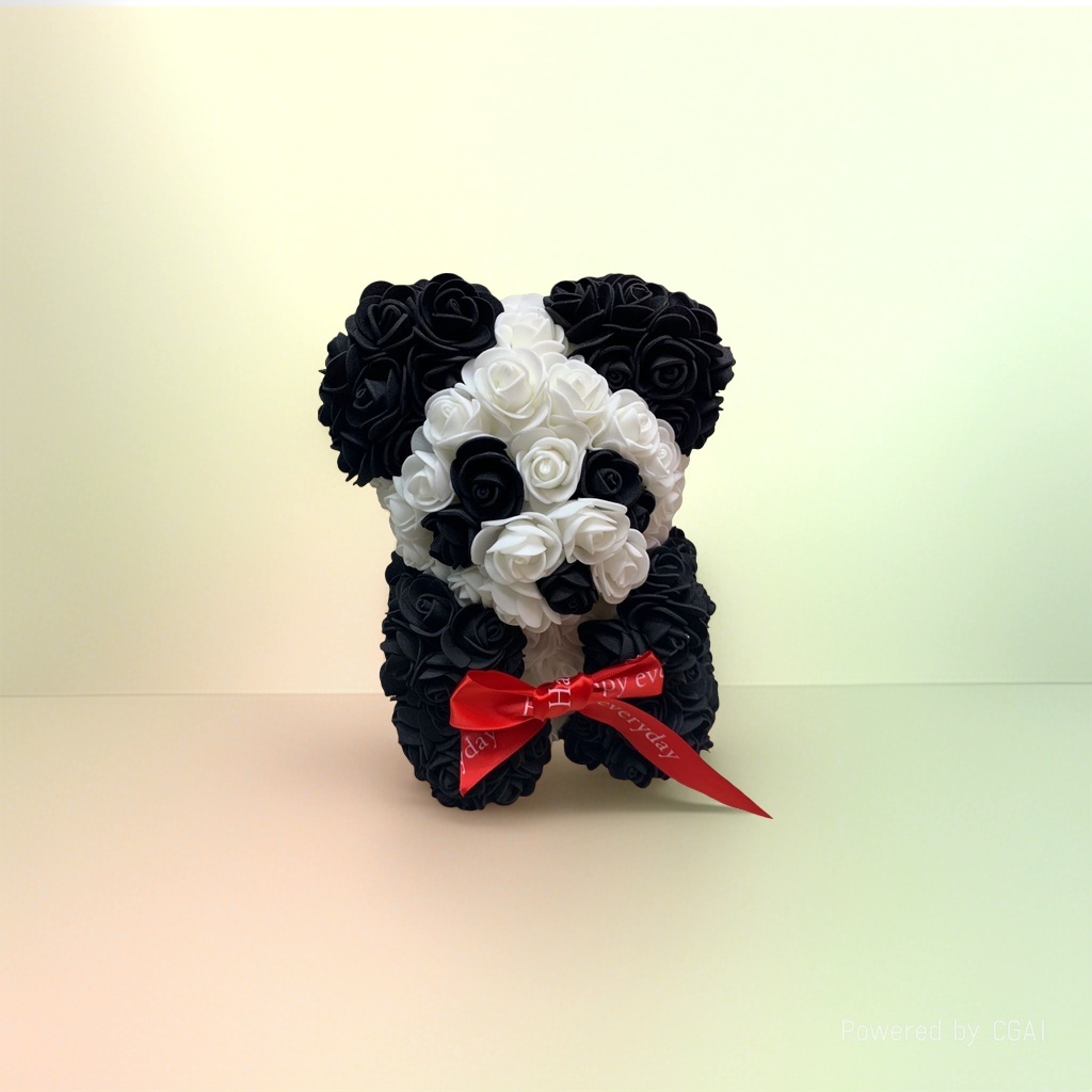 Other decorative items, creative items, home decoration items, artistic items, exquisite decorative items, realistic fashion, custom foam, DIY rose, panda decorative items, gifts Application Scenario