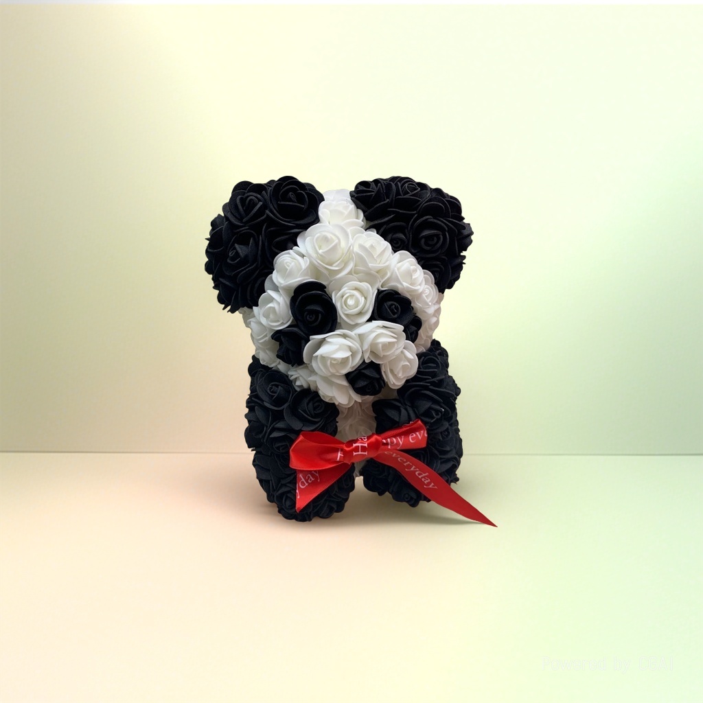 Other decorative items, creative items, home decoration items, artistic items, exquisite decorative items, realistic fashion, custom foam, DIY rose, panda decorative items, gifts Specification image
