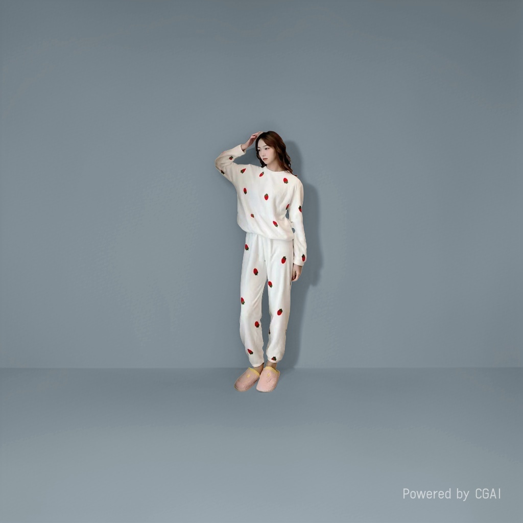 童装/睡衣拉架棉/宝宝睡衣/儿童莫代尔棉家居服/婴幼儿衣服分体产品图