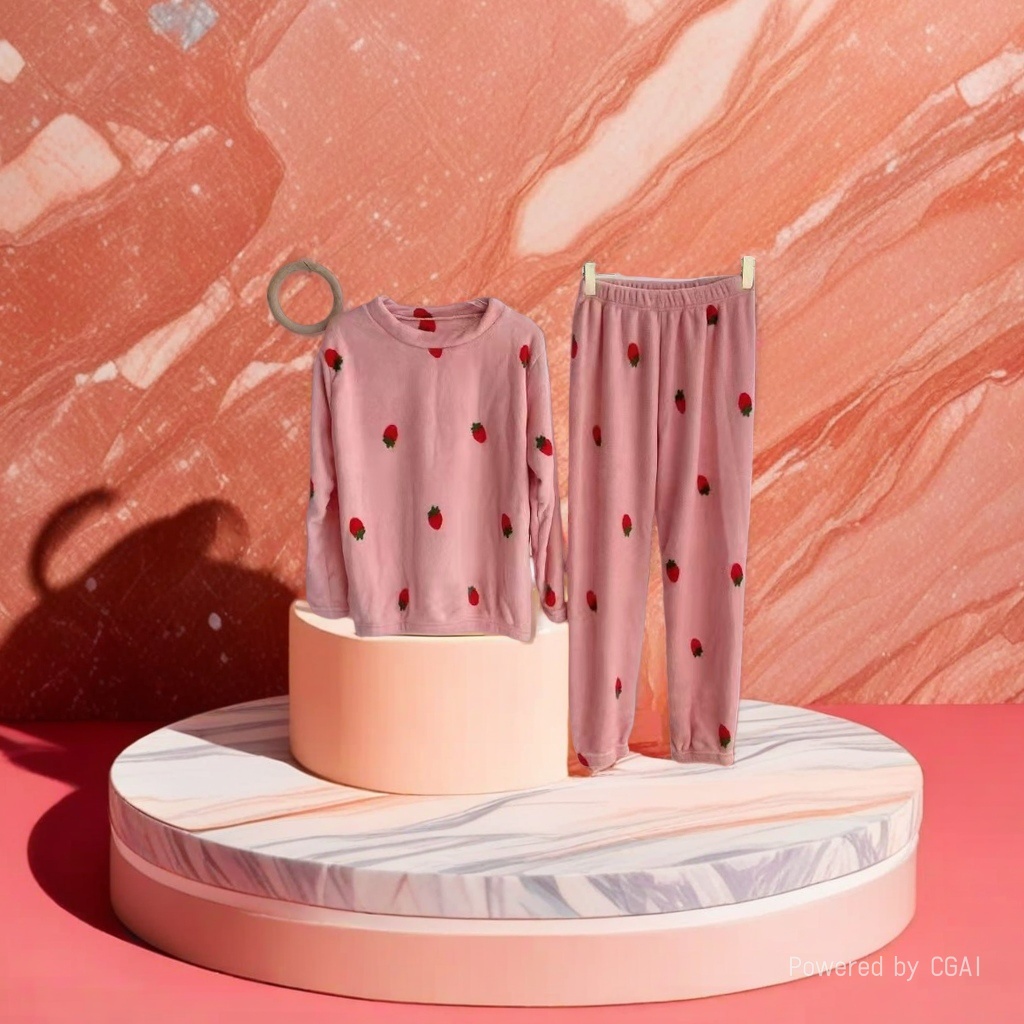 童家居服实物图