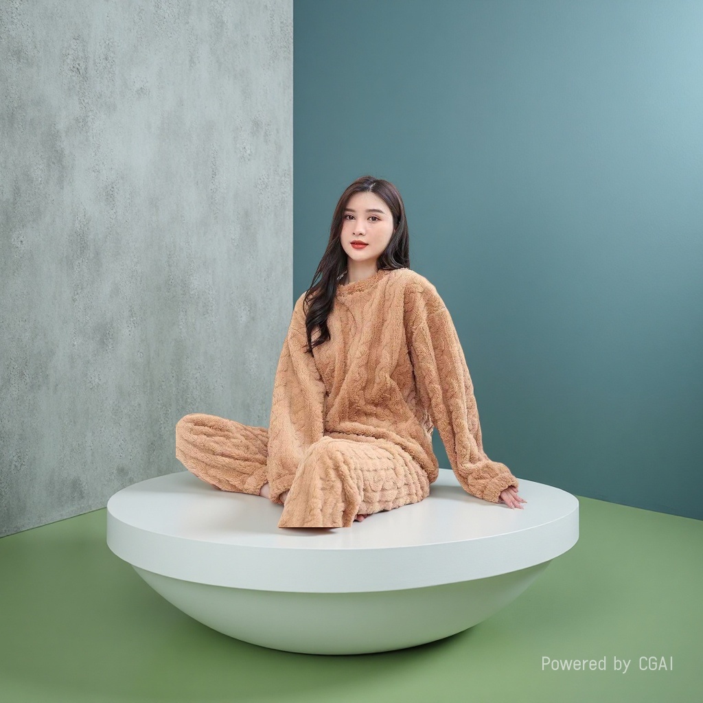 睡衣/家居服/女士睡衣/法兰绒睡衣/真丝睡衣细节图