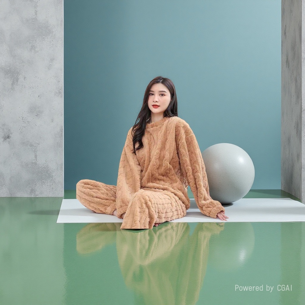 睡衣/家居服/女士睡衣/法兰绒睡衣/真丝睡衣白底实物图