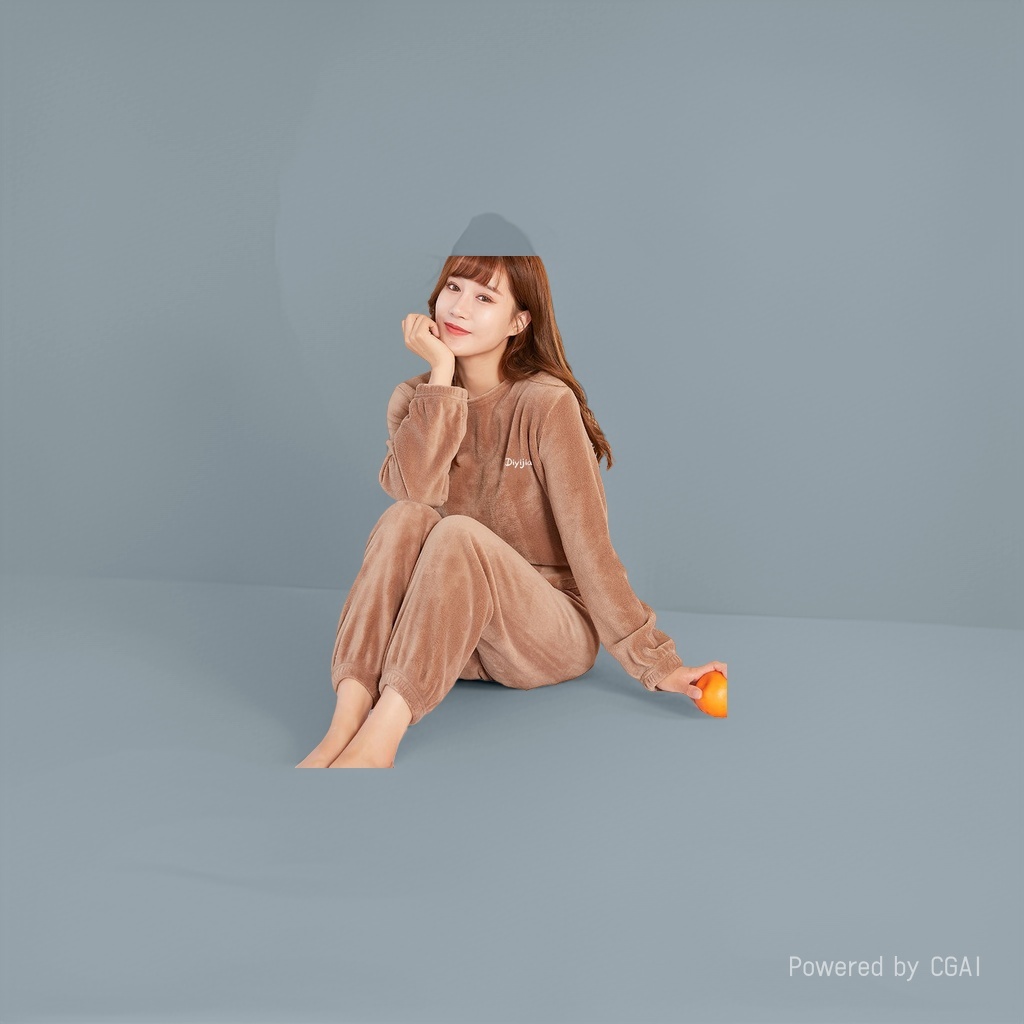 女士家居服实物图