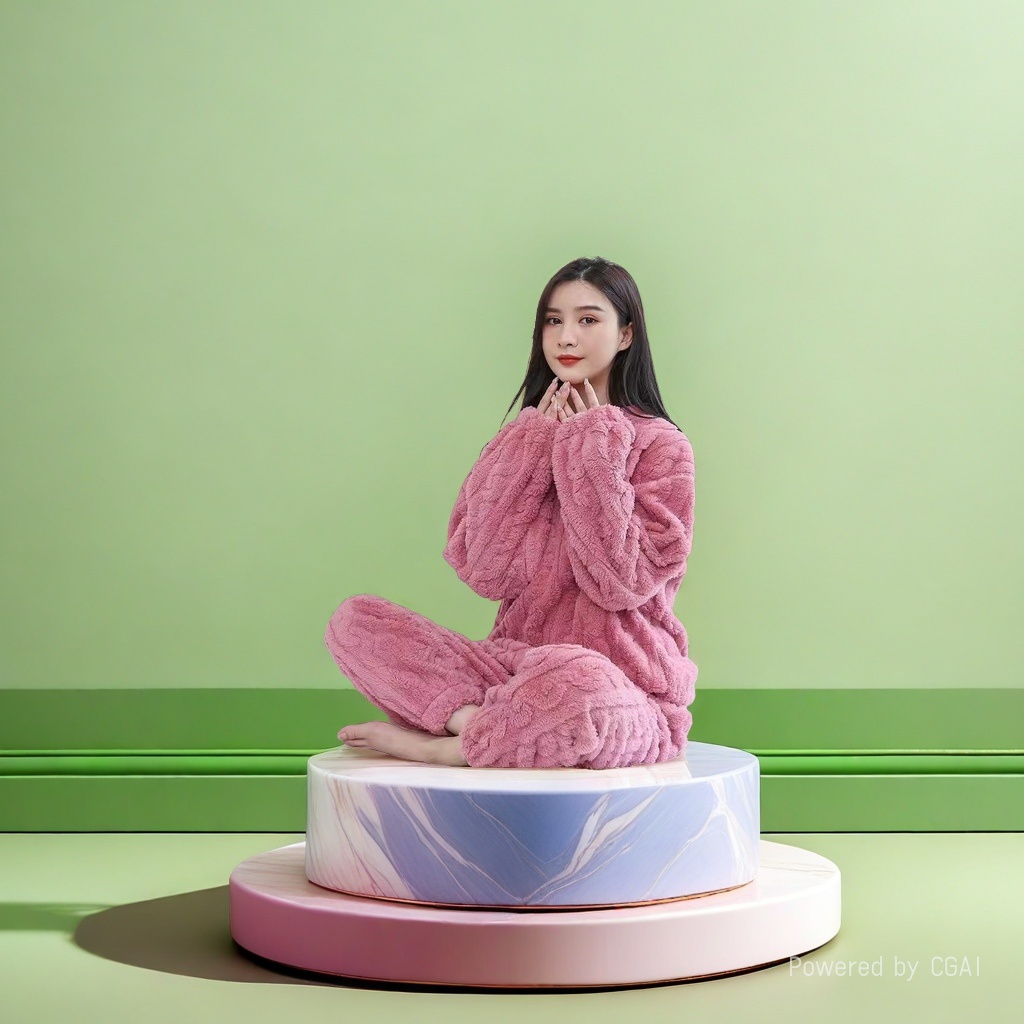 睡衣/家居服/女士睡衣/法兰绒睡衣/真丝睡衣产品图