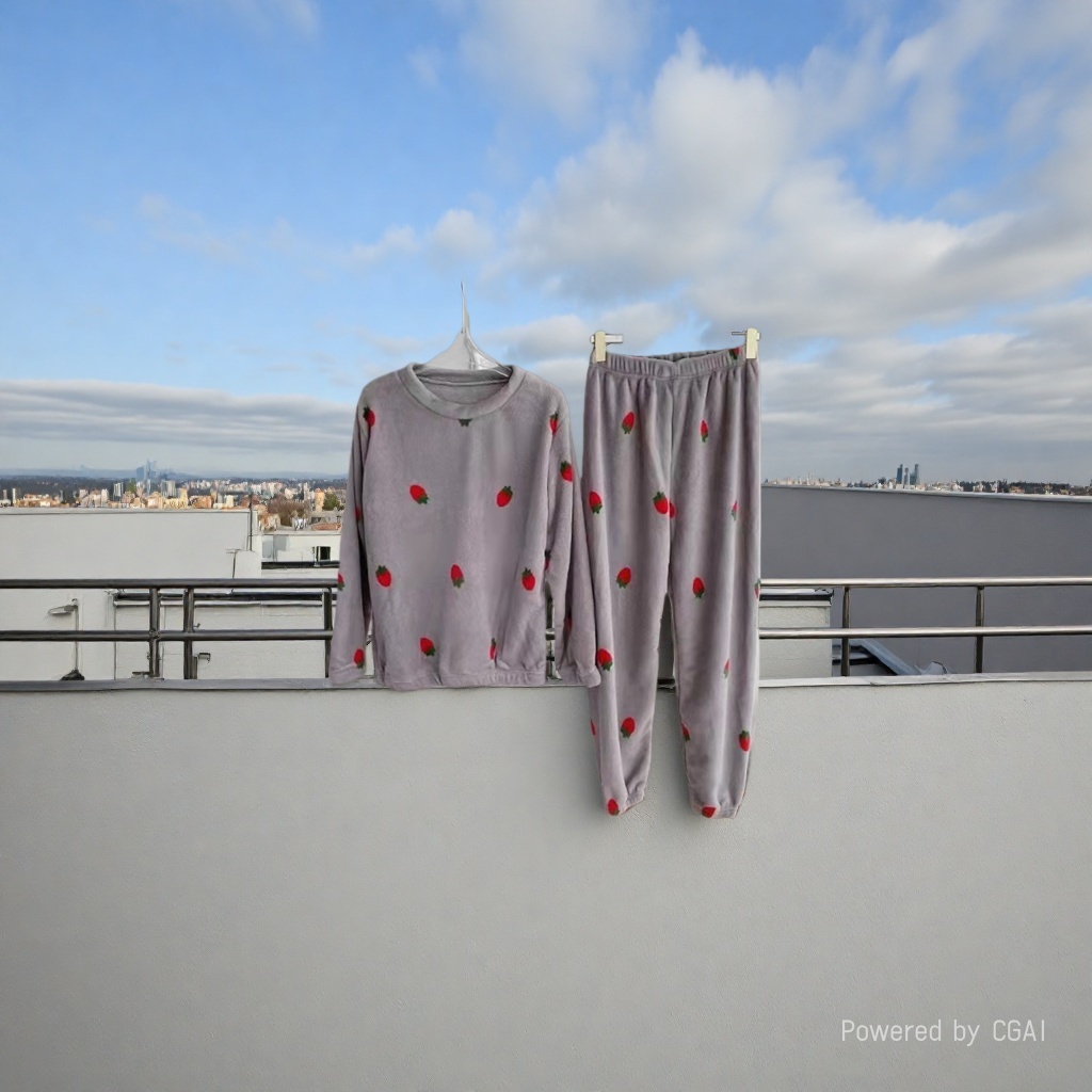 童家居服实物图